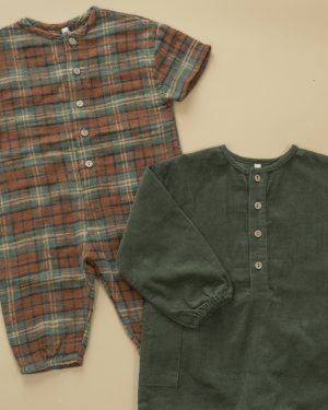 Hayes Jumpsuit || Holiday Plaid