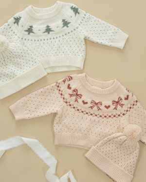 Fair Isle Sweater || Bows